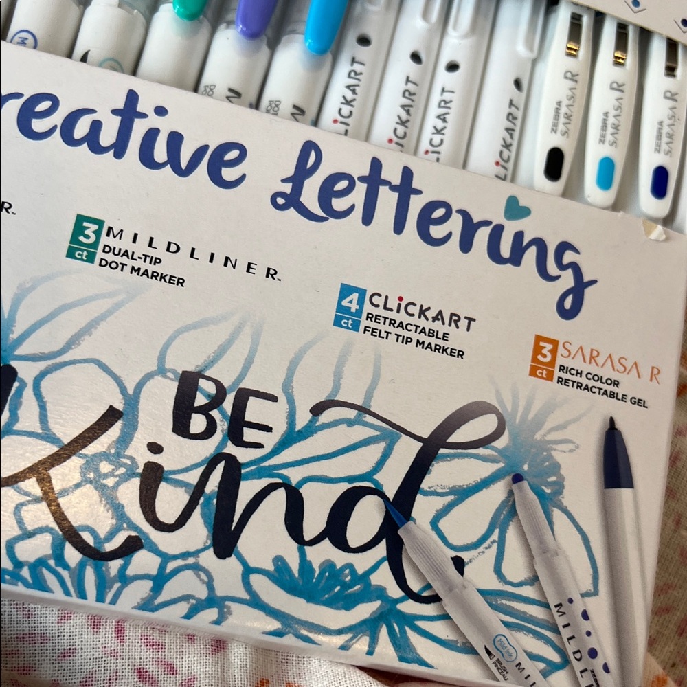 Zebra Creative Lettering Pen Set - Multicolor - Picture 4 of 4
